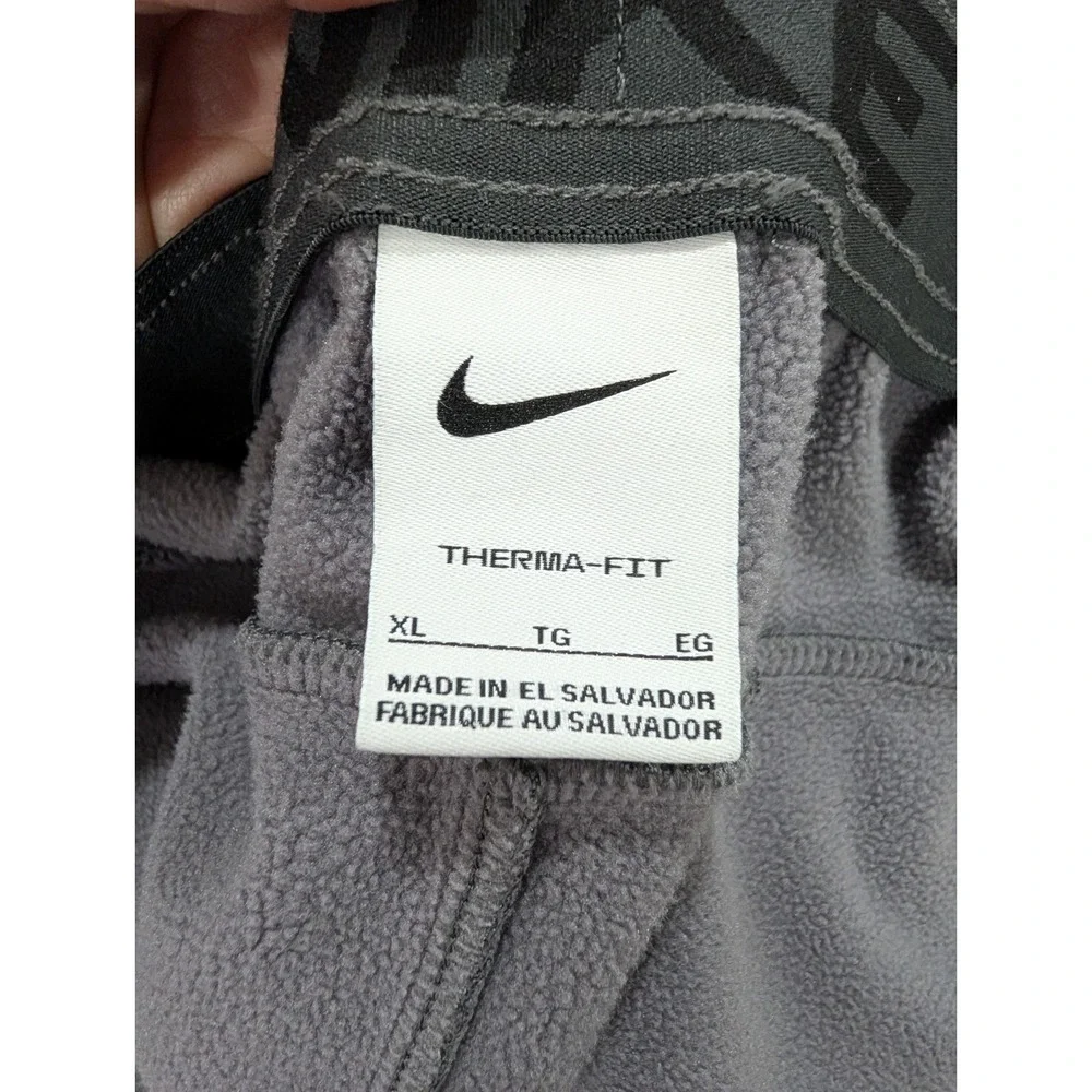 Nike Therma-FIT Mens XL Gray Heather Training Jogger Sweatpants